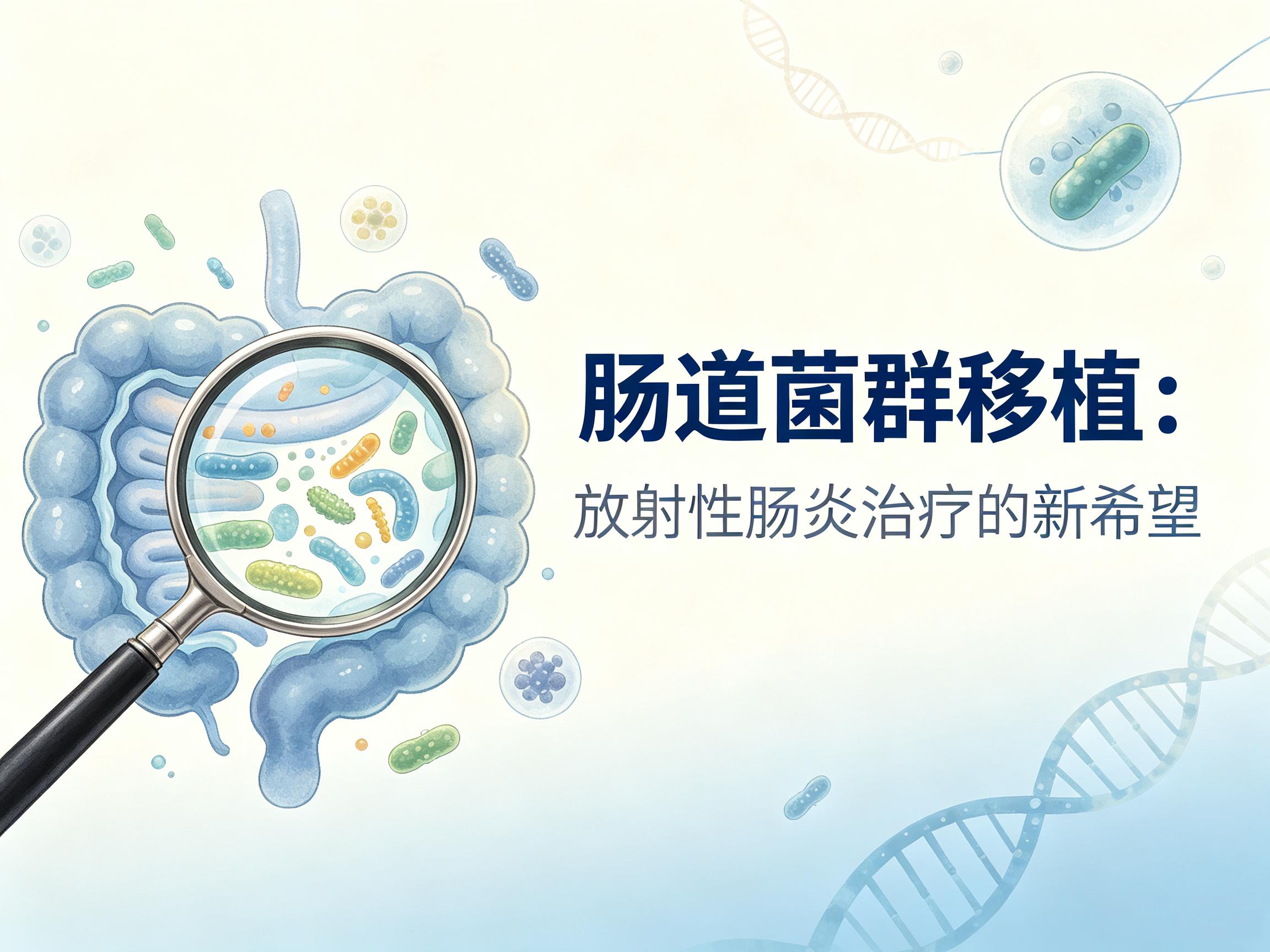 新北市|第3期 肠道菌群移植：放射性肠炎治疗的新希望